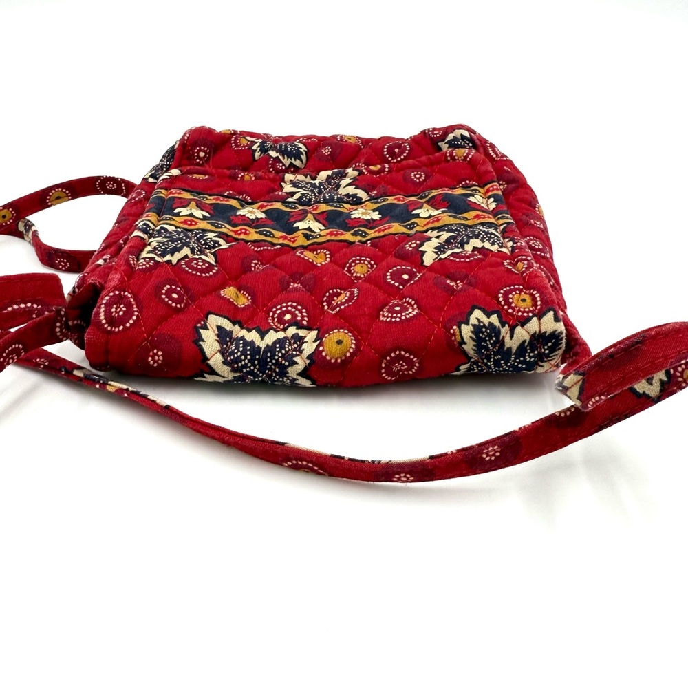 Vera Bradley Retired Red Coin Mini Hipster Crossbody Bag (BVB0001) - Picture 4 of 10